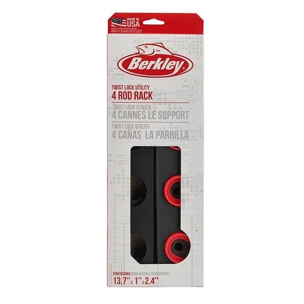 Berkley Twist Lock 4 Rod Rack