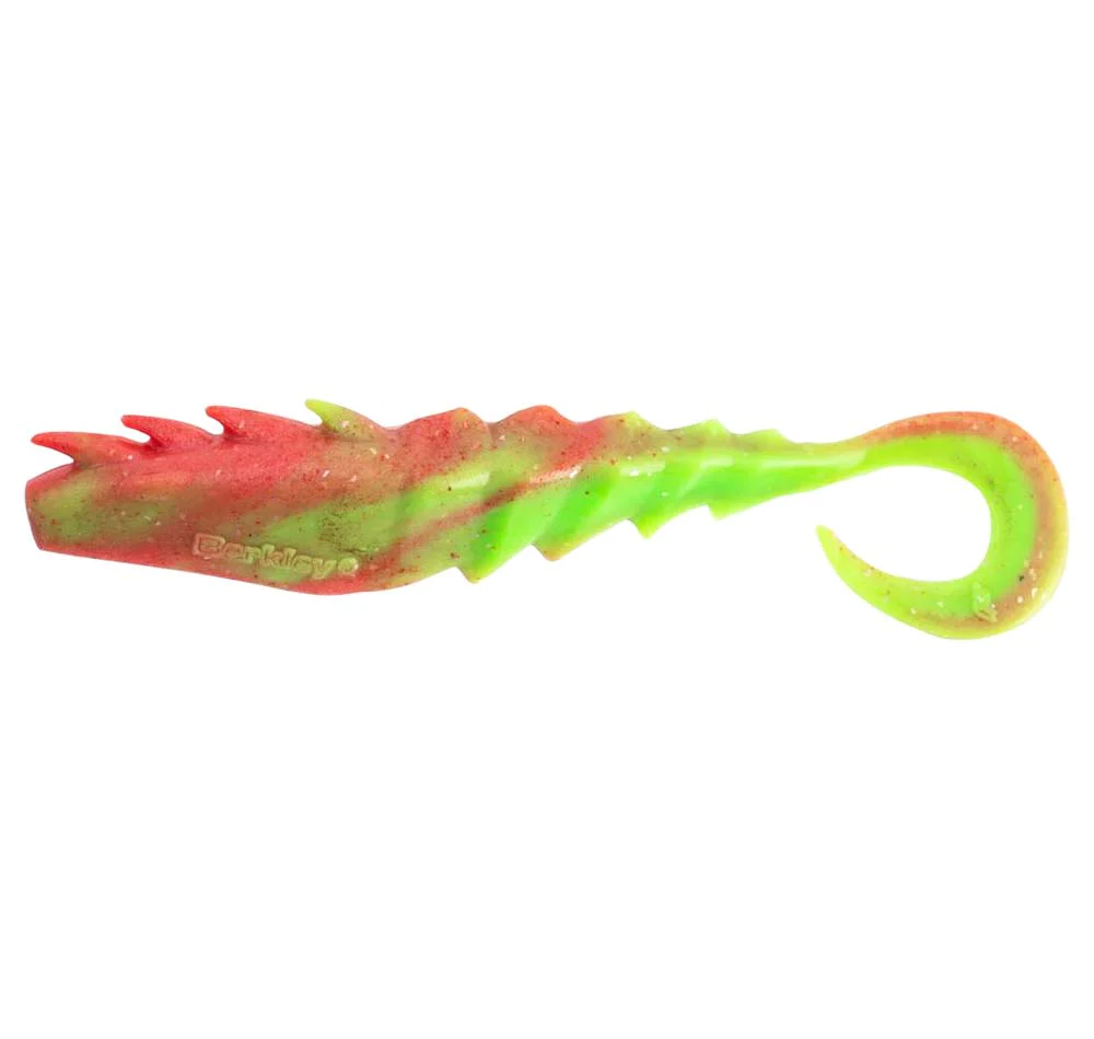 Berkley Gulp Nemesis Prawn Curl Tail 4" Soft Plastic Lure >^