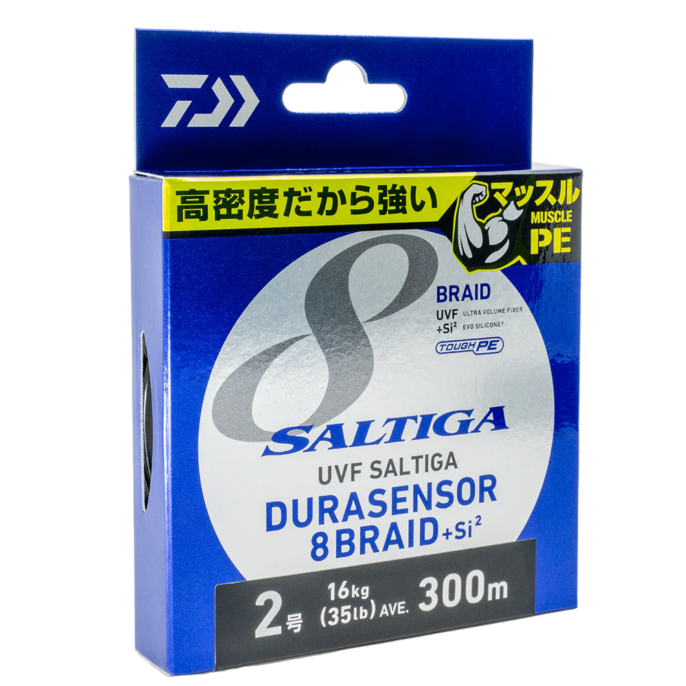 Daiwa Saltiga Durasensor 8 Braided Fishing Line Multi Colour >