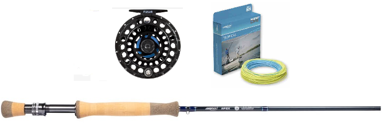 Airflo Apex/beast Fly Combo Tropical Punch Line 10wt