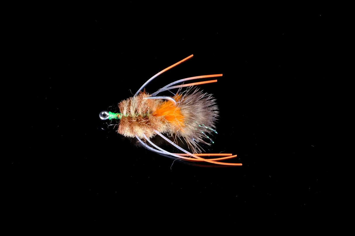 Manic Fly Fleeing Crab