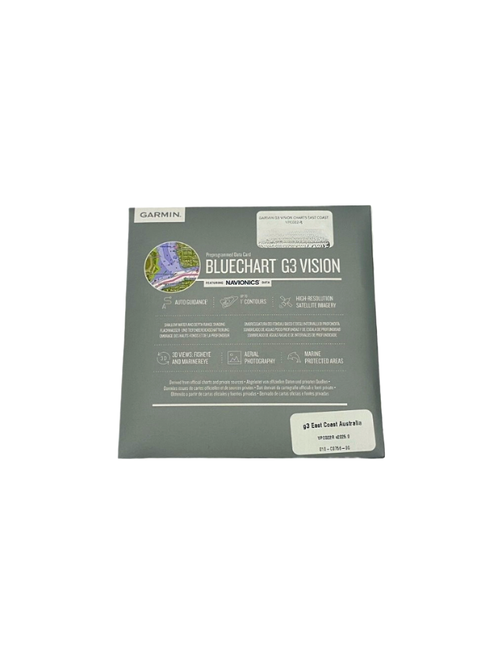Garmin G3 Vision Charts East Coast Vpc022-r
