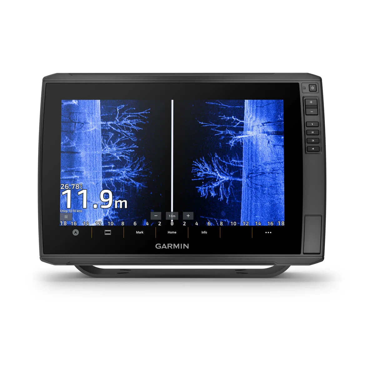 Garmin Echomap Ultra 2 12" Chartplotter 125sv Touchscreen With Gt56-tm Transducer