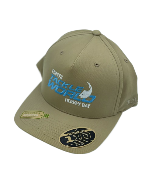 Fisho's Tackle World Cap A Frame Recycled Khaki