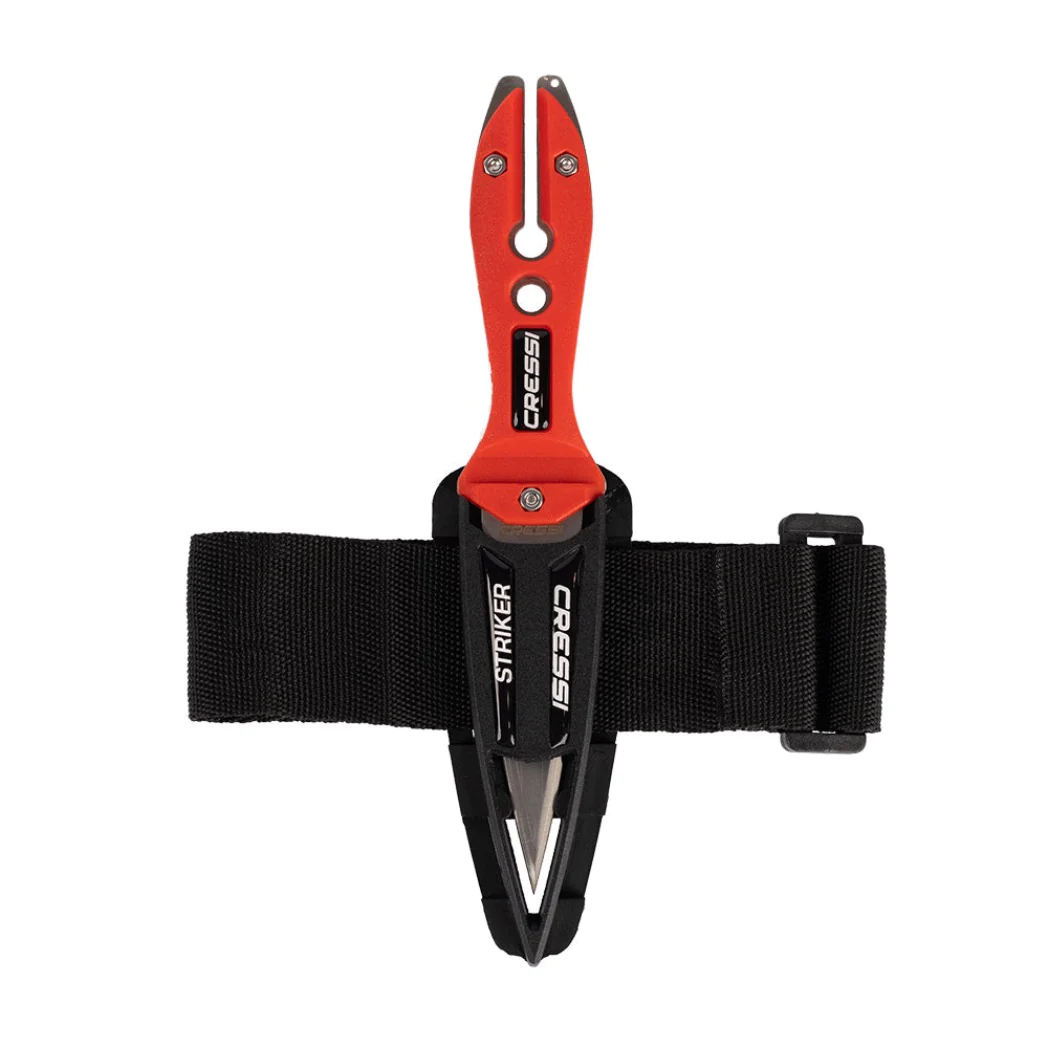 Cressi Striker Knife Red >
