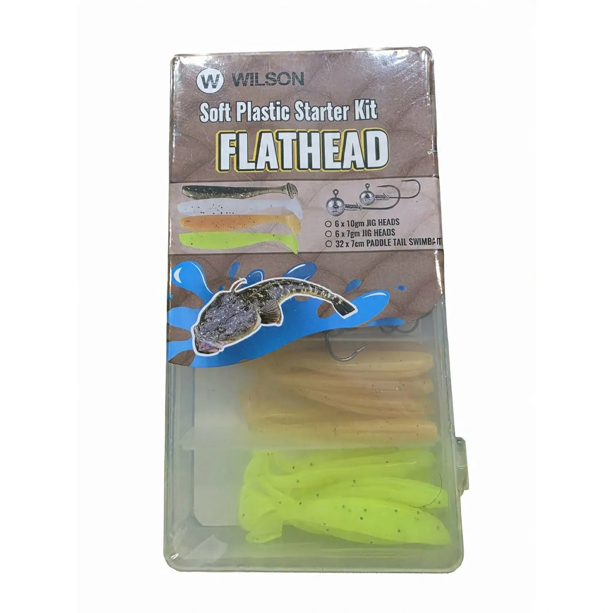 Wilson Soft Plastic Starter Kit - Flathead