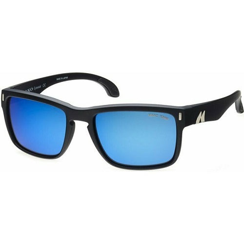 Mako Gt Xl Polarised Sunglasses G1hr6 (brown Lens Blue Mirror Matt Black)