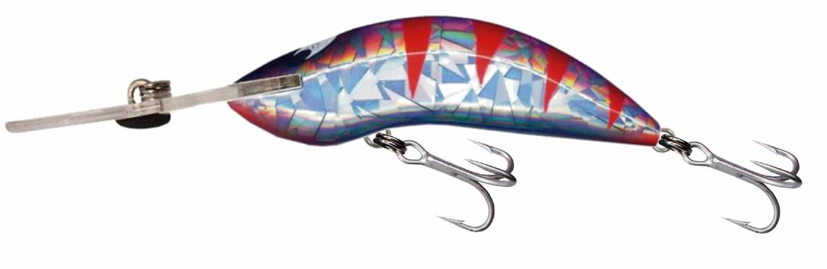 Classic Dr Evil 90mm +20 Hard Body Lure [cl:purple Mullet]