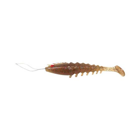 Squidgy Prawn Paddle Tail 80mm Soft Plastic Lure ^