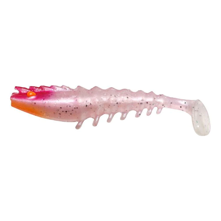 Squidgy Prawn Paddle Tail 80mm Soft Plastic Lure ^