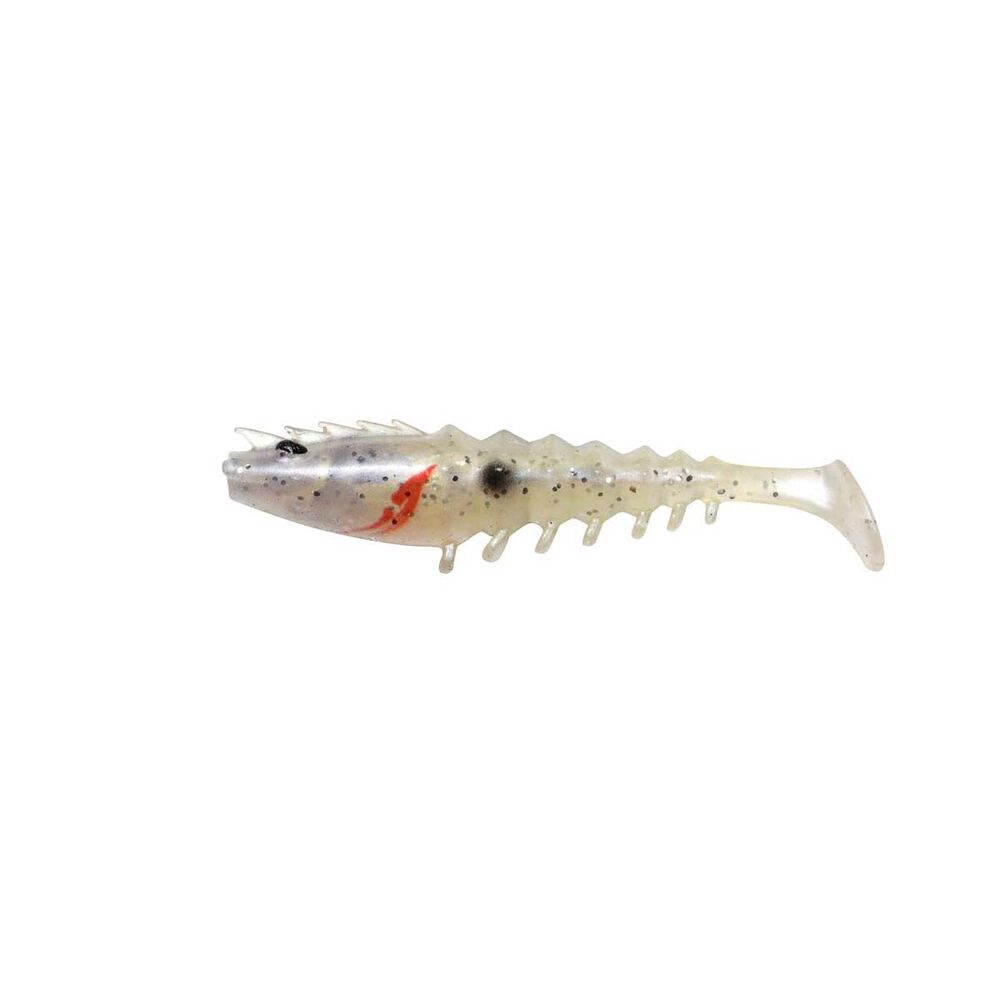 Squidgy Prawn Paddle Tail 80mm Soft Plastic Lure ^