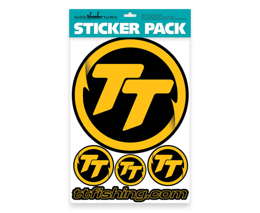 Tackle Tactics Sticker Pack A3 - Tt