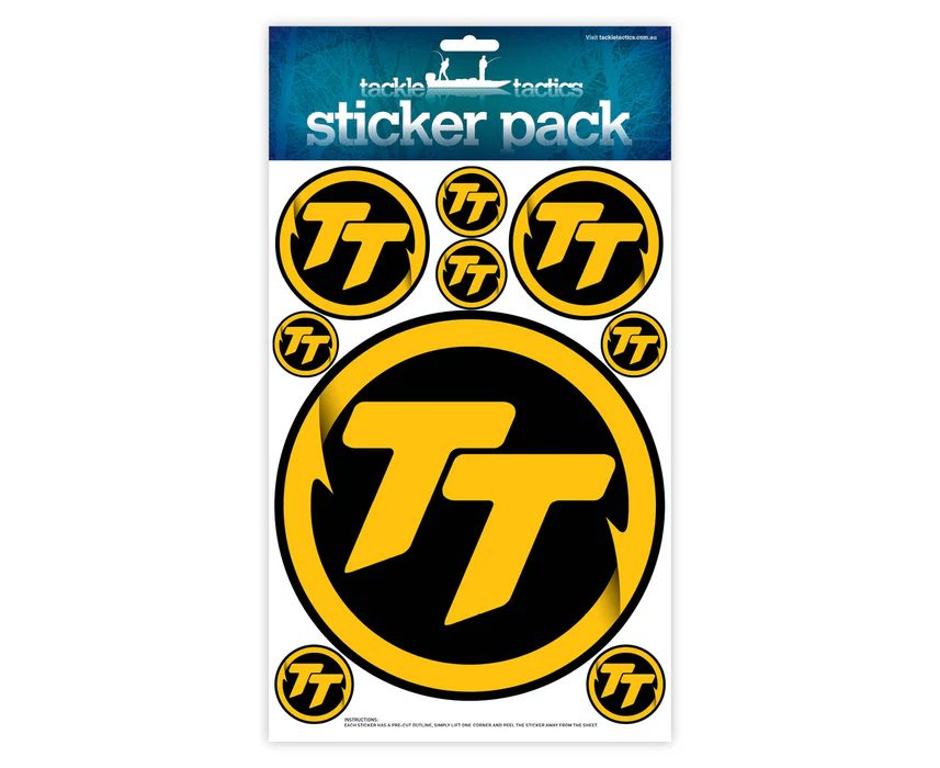 Tackle Tactics Sticker Pack A4 - Tt