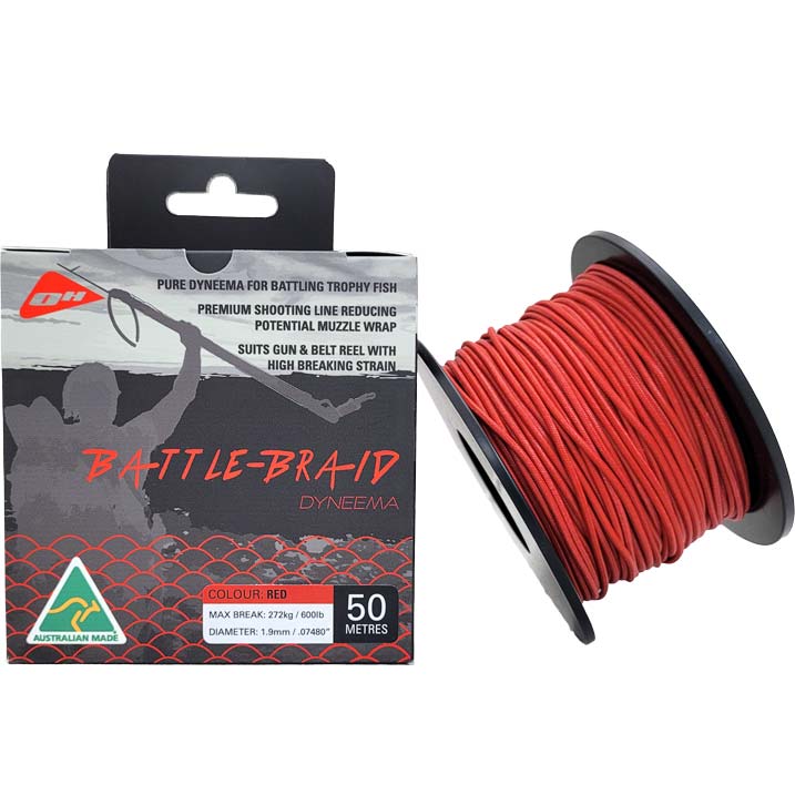 Ocean Hunter 1.9mm Battle Braid Dyneema 50m