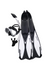 Ocean Pro Gnarloo Mask, Snorkel And Fins Set White [sz:xs]