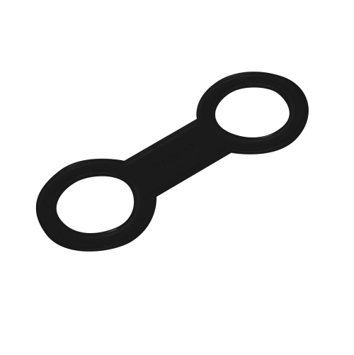 Ocean Pro Hd Snorkel Keeper Silicone Black