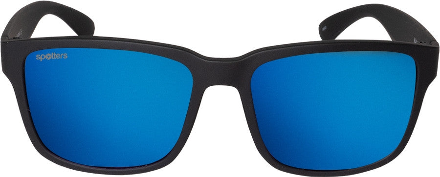 Spotters Kids Kanga Poliarised Sunglasses (matt Black Blue)