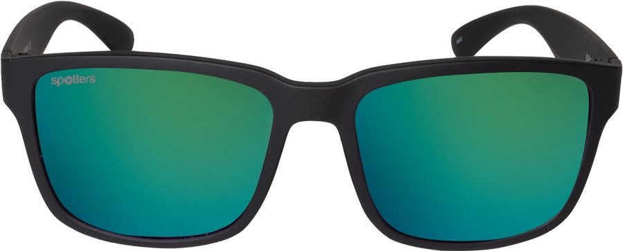 Spotters Kids Kanga Polarised Sunglasses (matt Black Green)