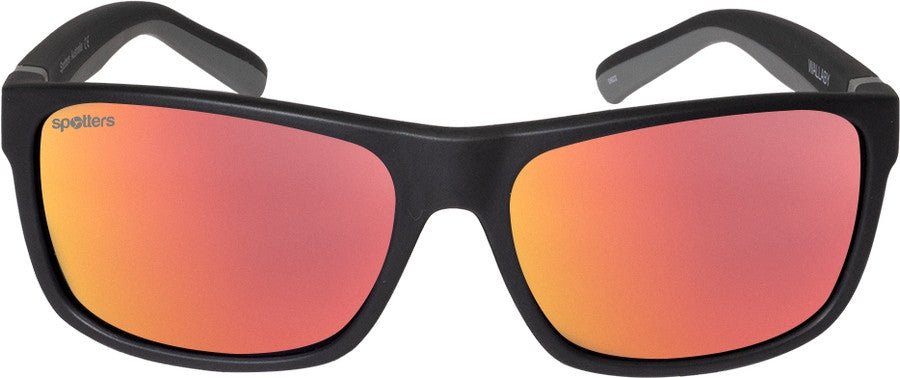 Spotters Kids Wombat Polarised Sunglasses (matt Black Red)