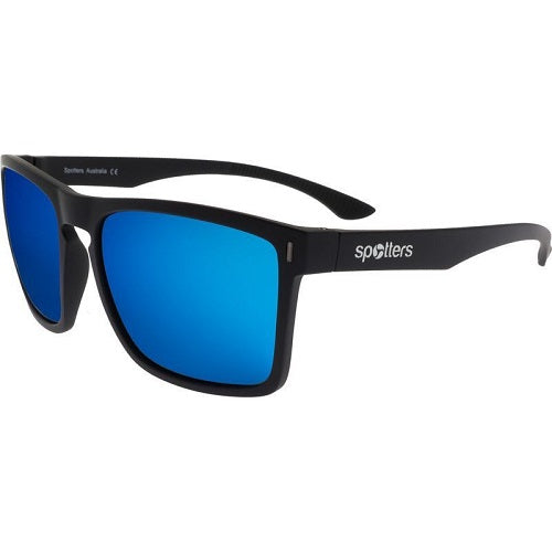 Spotters Phantom Polarised Sunglasses (matt Black Ice)