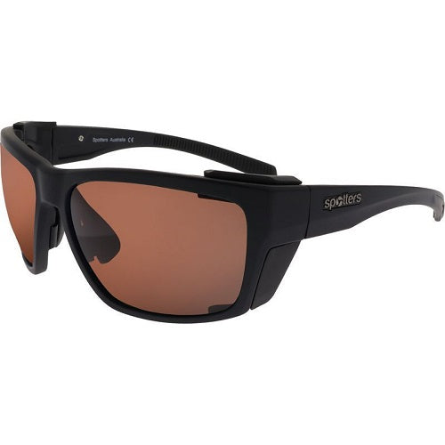Spotters Renegade Polarised Sunglasses (matt Black Hallide)