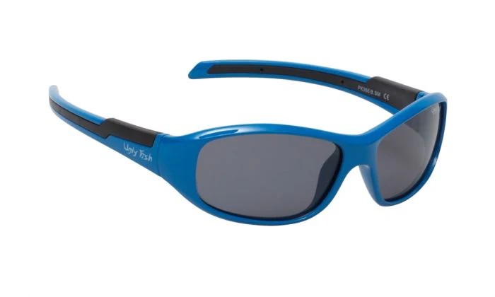 Ugly Fish Jnr Polarised Sunglasses Pk366 (blue Frame - Smoke Lens)