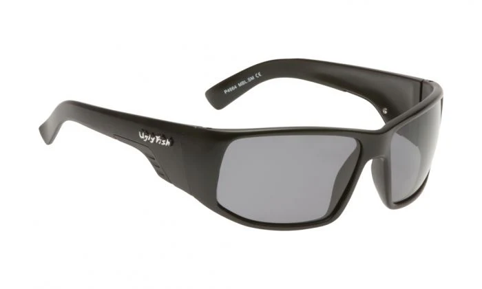 Ugly Fish Polarised Sunglasses P4664 (matt Black Frame - Smoke Lens)