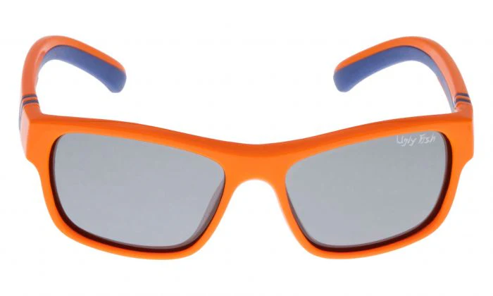 Ugly Fish Jnr Polarised Sunglasses Pk699 (orange/blue Frame - Smoke Lens)