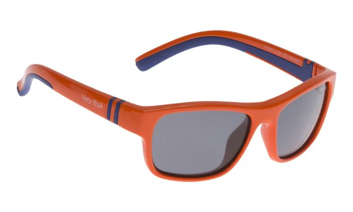 Ugly Fish Jnr Polarised Sunglasses Pk699 (orange/blue Frame - Smoke Lens)