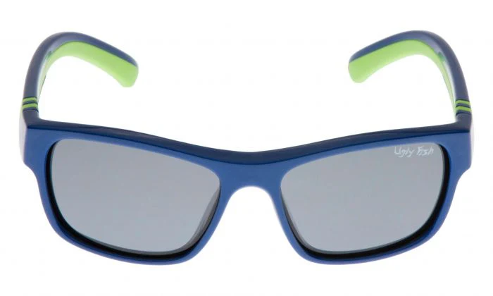 Ugly Fish Jnr Polarised Sunglasses Pk699 (blue/green Frame - Smoke Lens)
