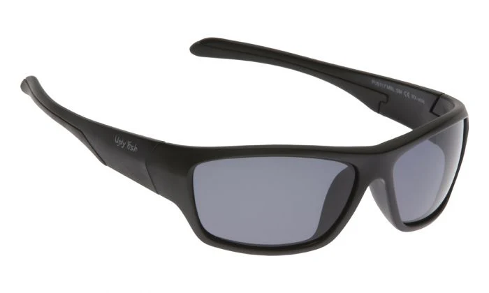 Ugly Fish Polarised Sunglasses Pu5117 (matt Black Frame - Smoke Lens)
