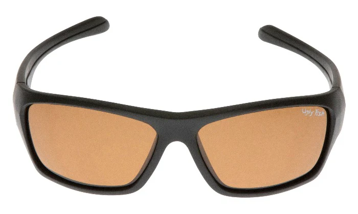 Ugly Fish Polarised Sunglasses Pu5117 (matt Black Frame - Brown Lens)