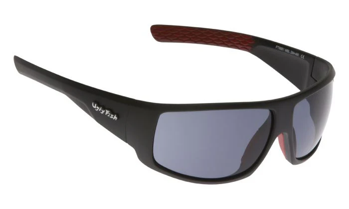 Ugly Fish Polarised Sunglasses Pt9366 (matt Black Frame - Smoke Lens)