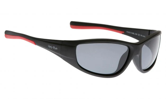 Ugly Fish Polarised Sunglasses Pu5212 (matt Black Frame - Smoke Lens)