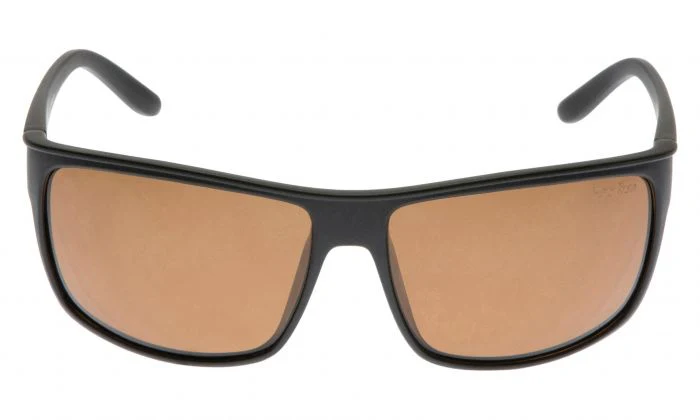 Ugly Fish Polarised Sunglasses P1016 (matt Black Frame - Brown Lens)
