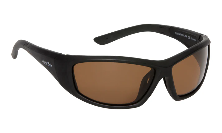 Ugly Fish Polarised Sunglasses Pu5447 (matt Black Frame - Brown Lens)
