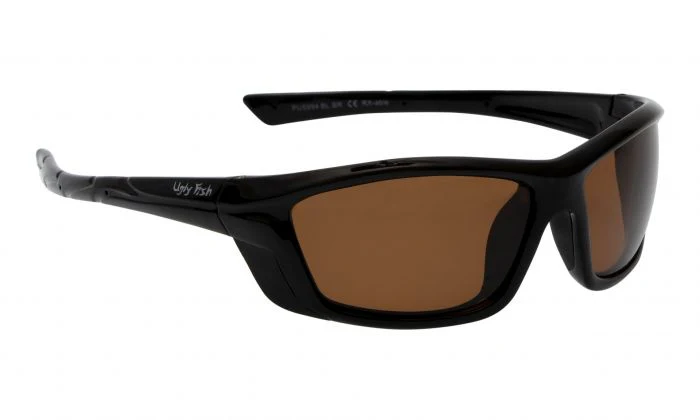 Ugly Fish Polarised Sunglasses Pu5994 (matt Black Frame - Brown Lens)