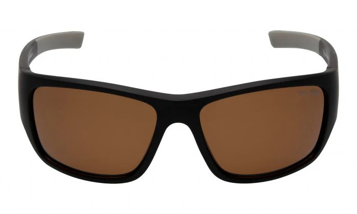 Ugly Fish Polarised Sunglasses P1996 (matt Black Frame - Brown Lens)