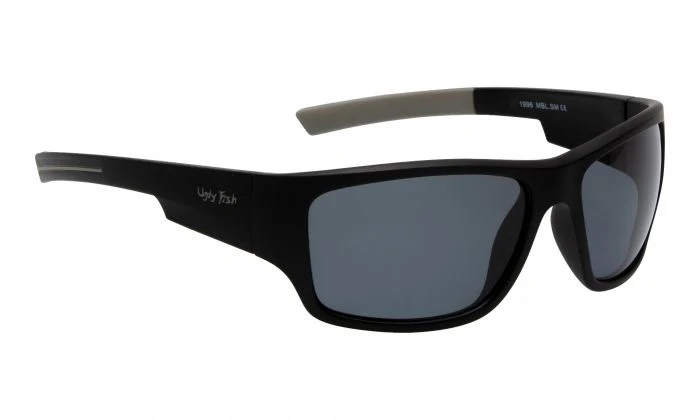 Ugly Fish Polarised Sunglasses P1996 (matt Black Frame - Smoke Lens)