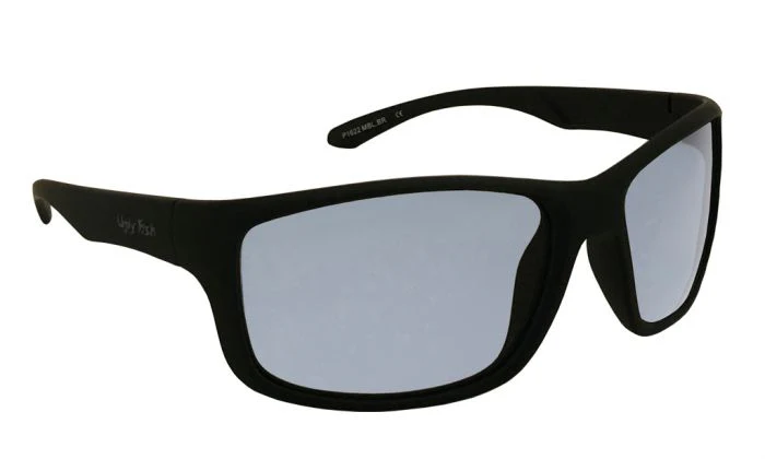Ugly Fish Polarised Sunglasses P1622 (matt Black Frame - Smoke Lens)