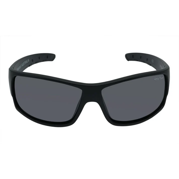 Ugly Fish Polarised Sunglasses P1127 (matt Black Frame - Smoke Lens)