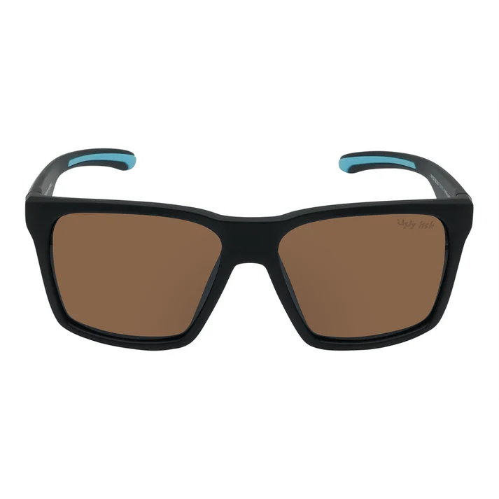 Ugly Fish Floating Polarised Sunglasses Pfr357 (matt Black Frame - Brown Lens)