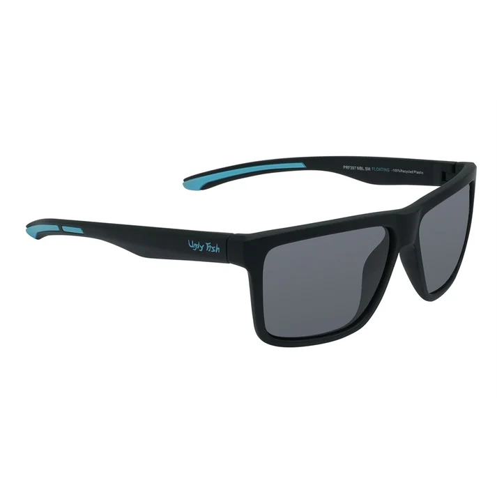 Ugly Fish Floating Polarised Sunglasses Pfr397 (matt Black Frame - Smoke Lens)