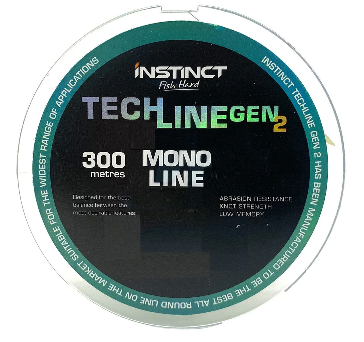 Instinct Pro Techline Gen 2 Monofilament Fishing Line Green