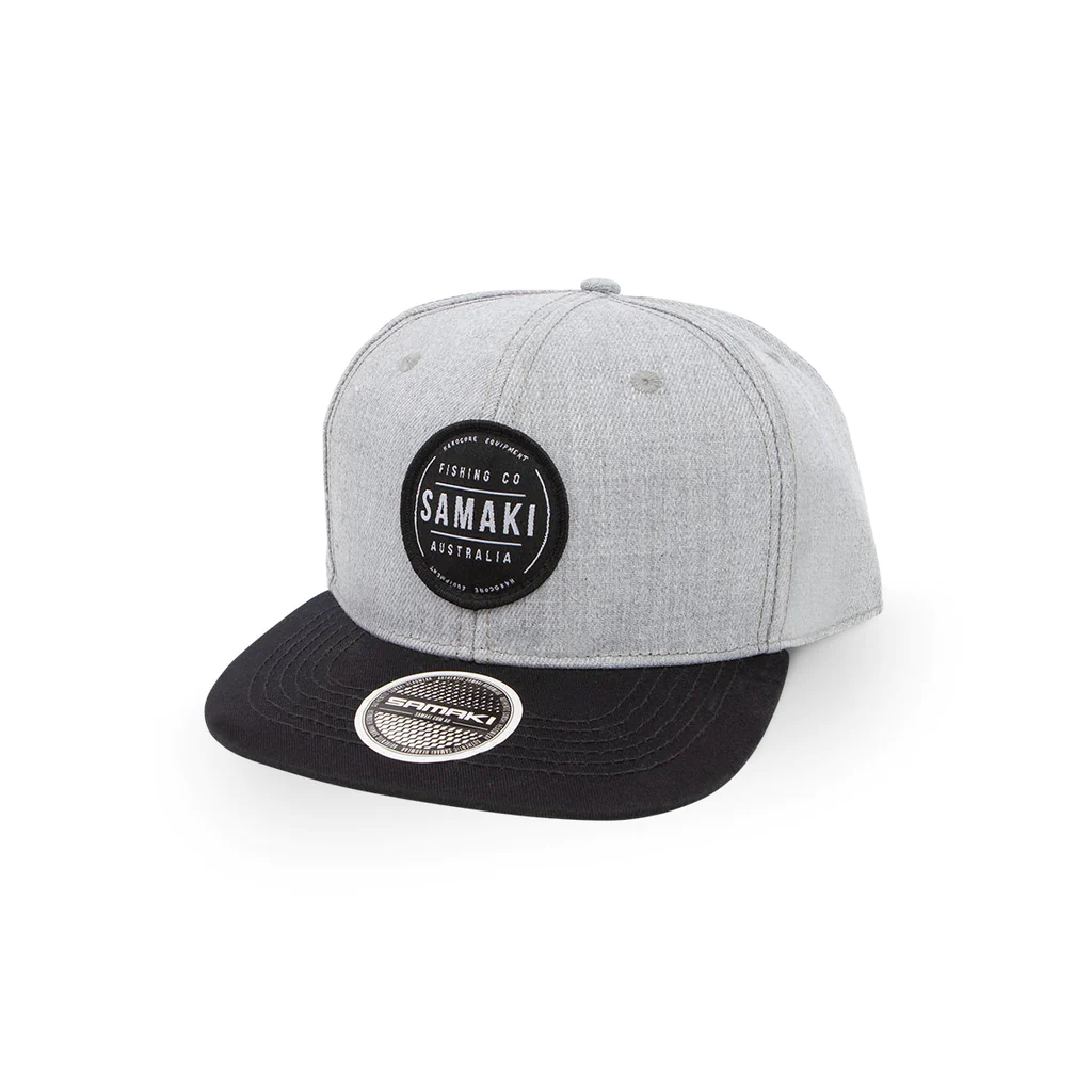 Samaki Cap Clean Cut Grey