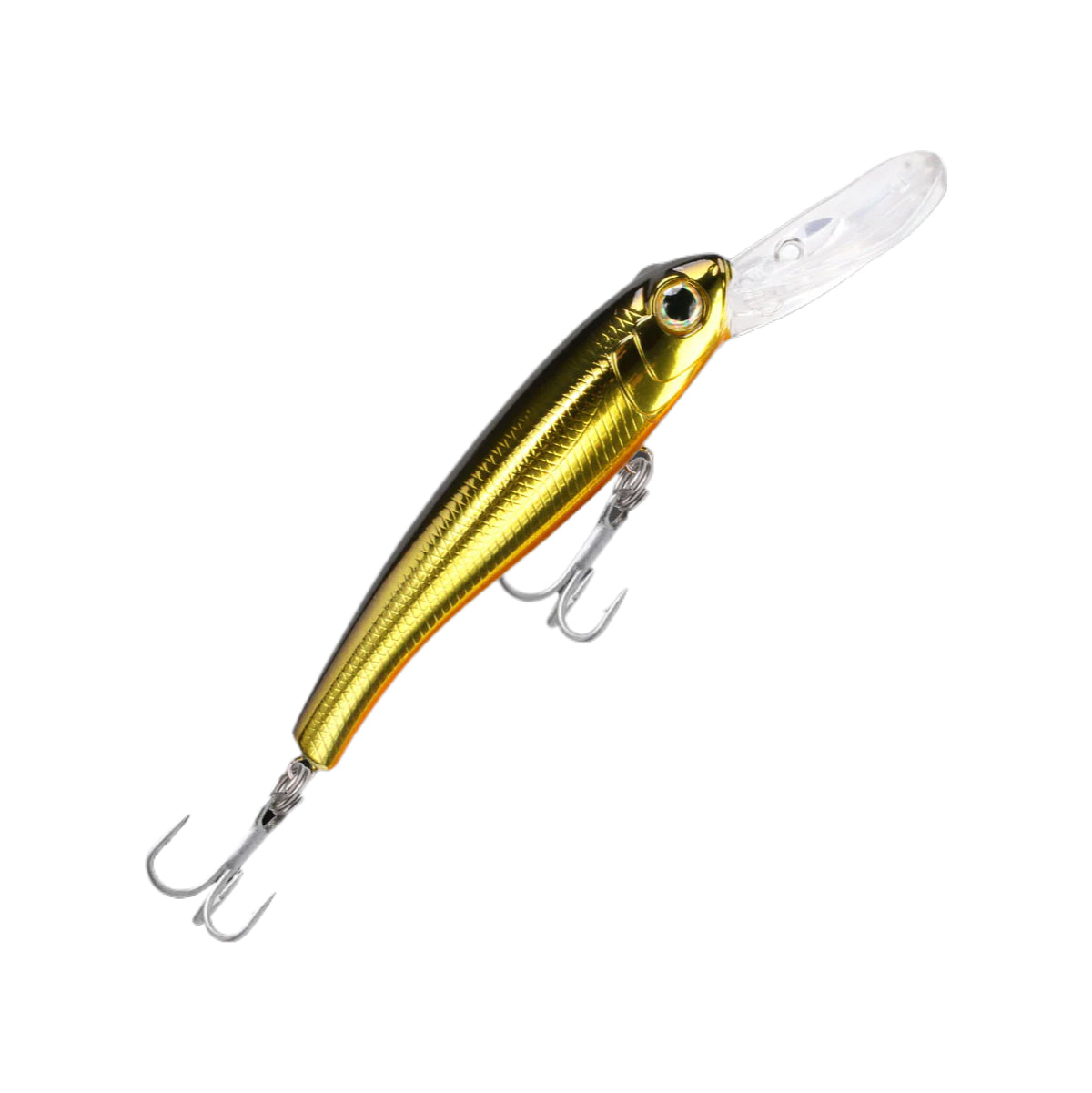 Fishcraft Dr Stretch 85mm 12.5g Mid Diver Hard Body Lure [cl:black &amp; Gold]