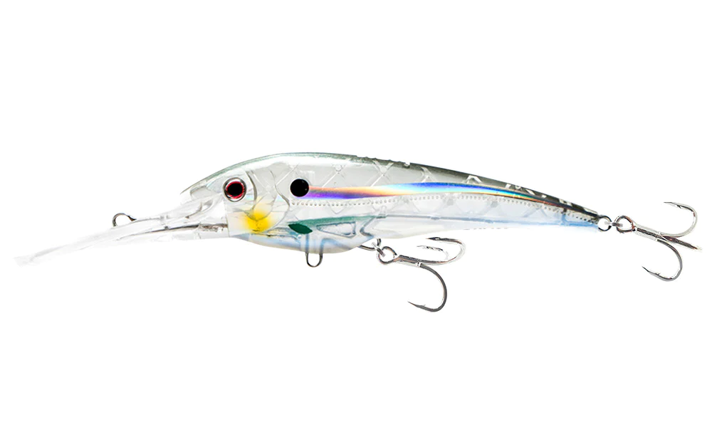 Nomad Dtx Minnow 100mm 6.5g Deep Diver Hard Body Lure [cl:holo Ghost Shad]