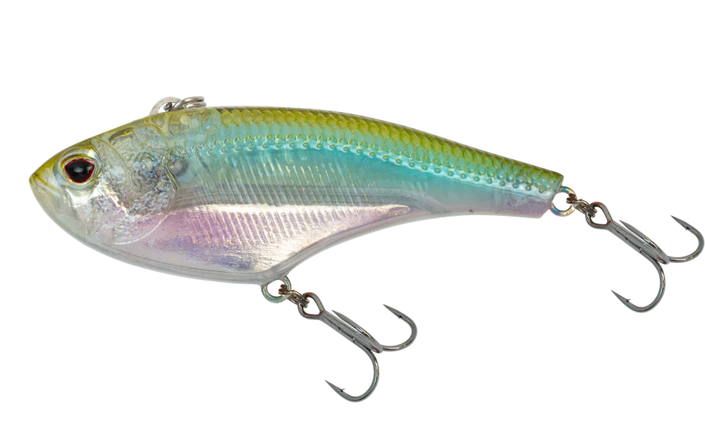 Nomad Swimtrex 80mm 28g Sinking Hard Body Vibe Lure ><