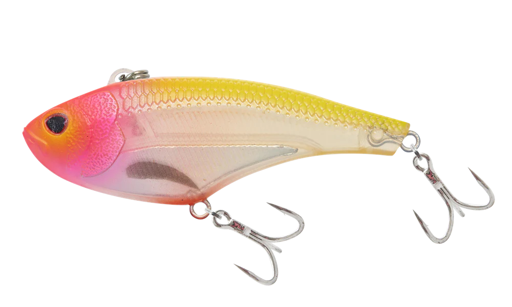 Nomad Swimtrex 80mm 28g Sinking Hard Body Vibe Lure ><