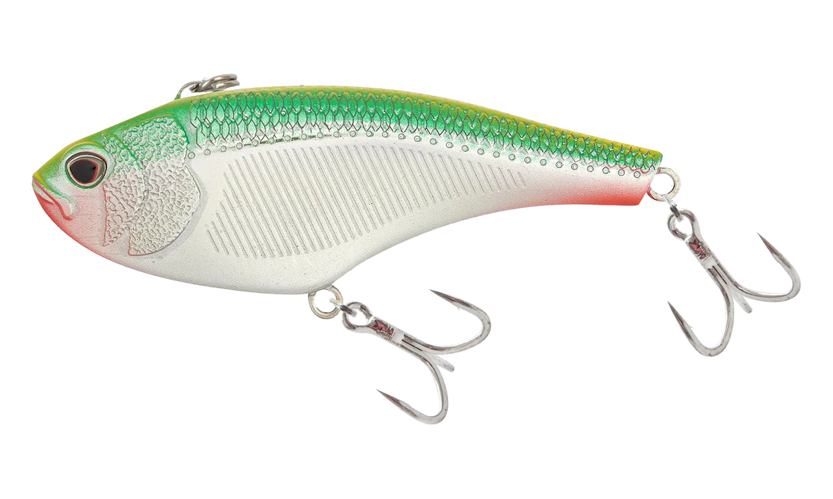 Nomad Swimtrex 80mm 28g Sinking Hard Body Vibe Lure ><